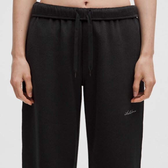 Plush Velour Mid-Rise Pant - Picture 6 of 6